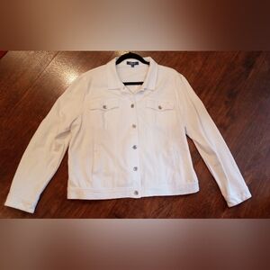 White Denim Jacket